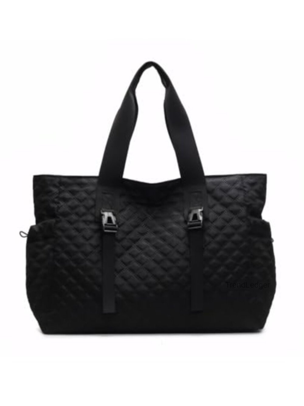Quilted Puffer Tote Bag Lightweight Water Repellent Teacher Travel